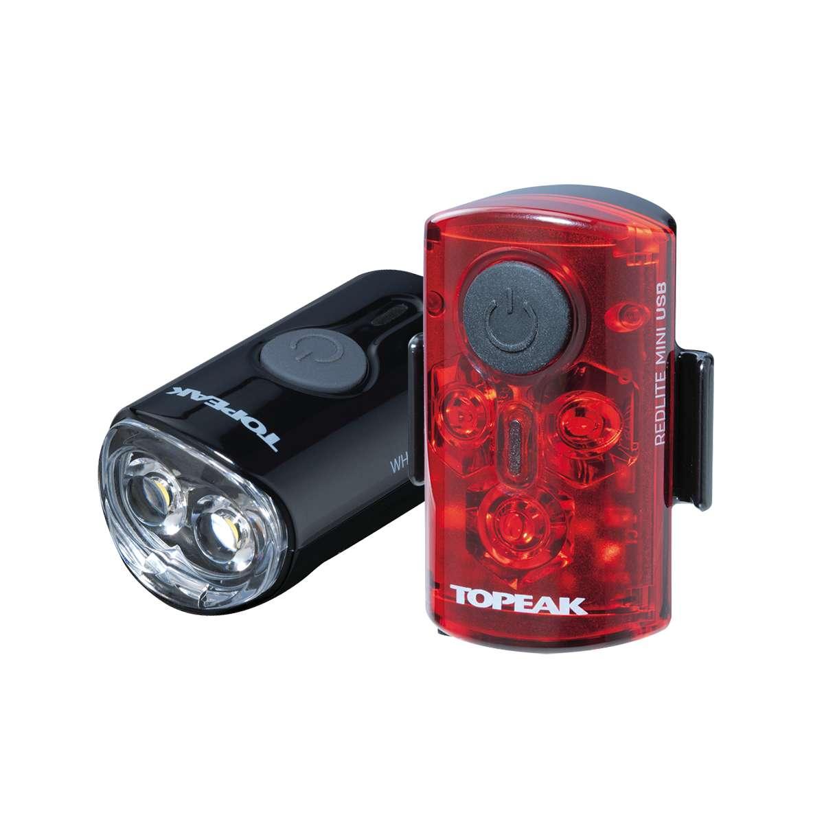 Topeak Mini USB Combo WhiteLite™ & RedLite™ Beleuchtungsset