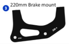 GIANT Break Mount / Glory - 220mm 