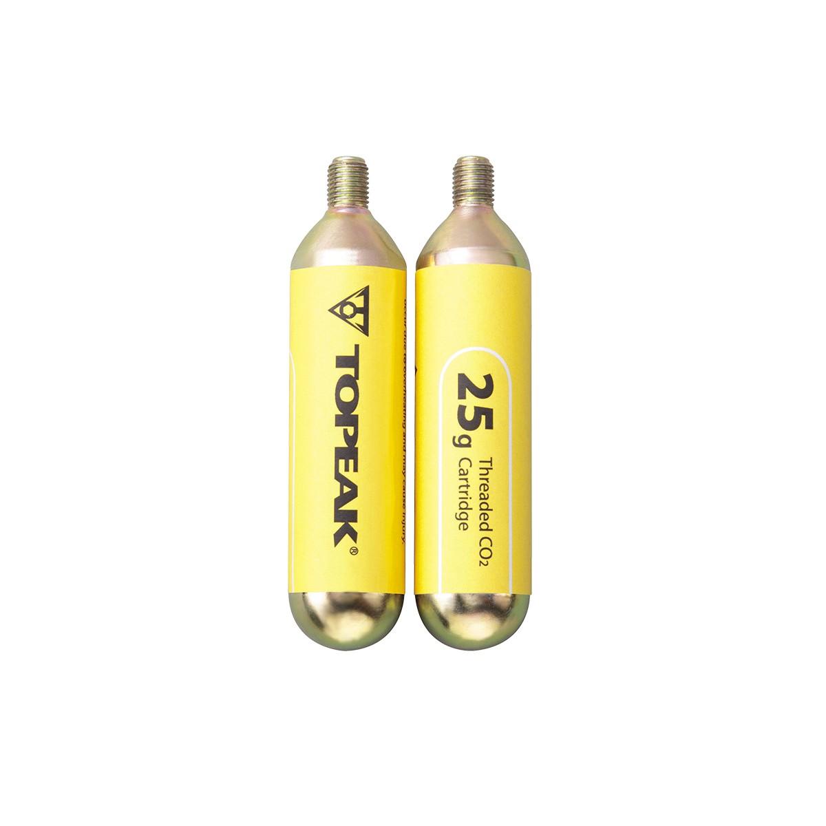Topeak CO2 Kartuschen 25gr mit Gewinde
