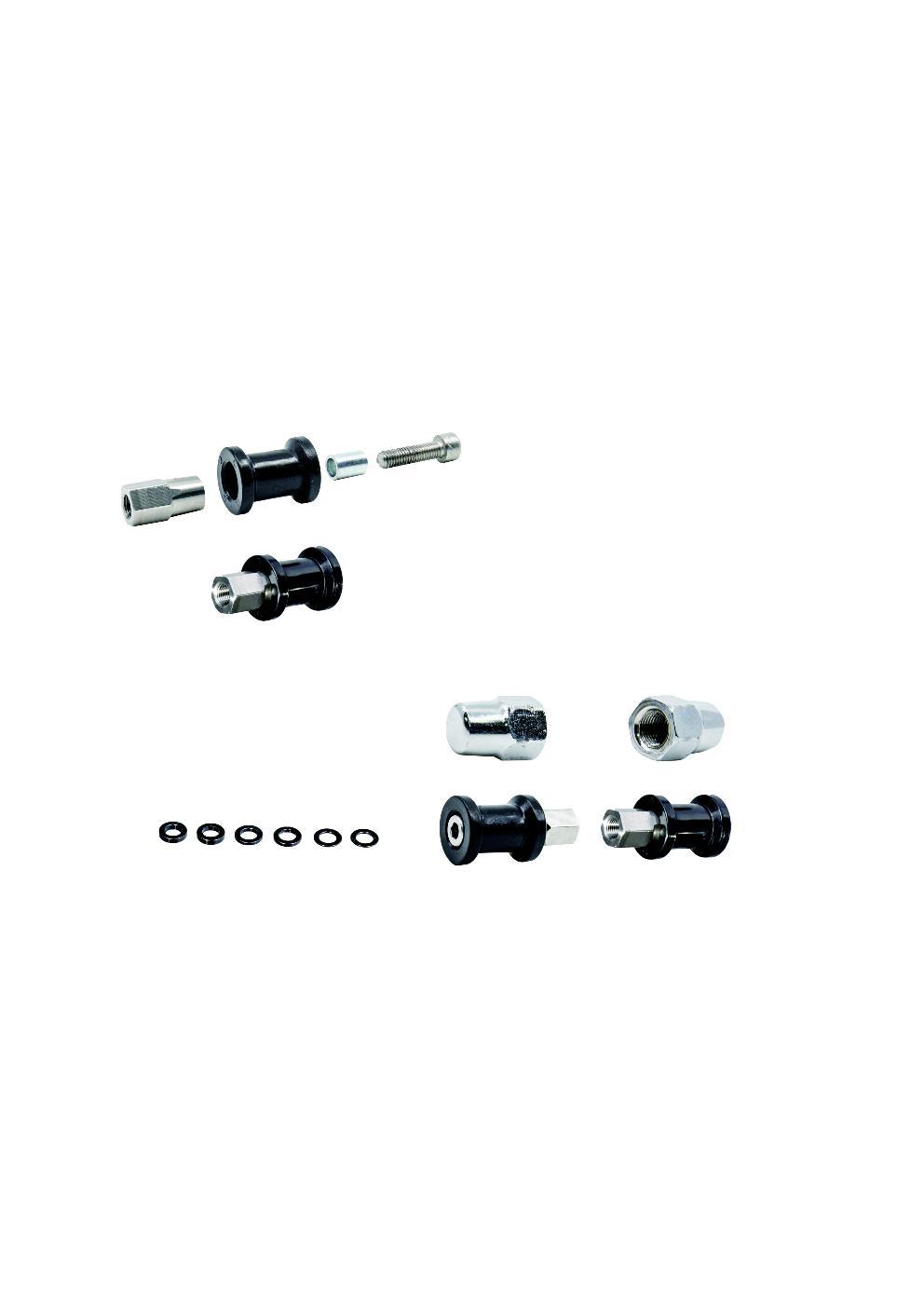 Topeak Journey TX Axle Nut Kit für Nabenschaltung