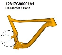 GIANT Umwerferplatte Trance,Anthem & XTC 29er MY17