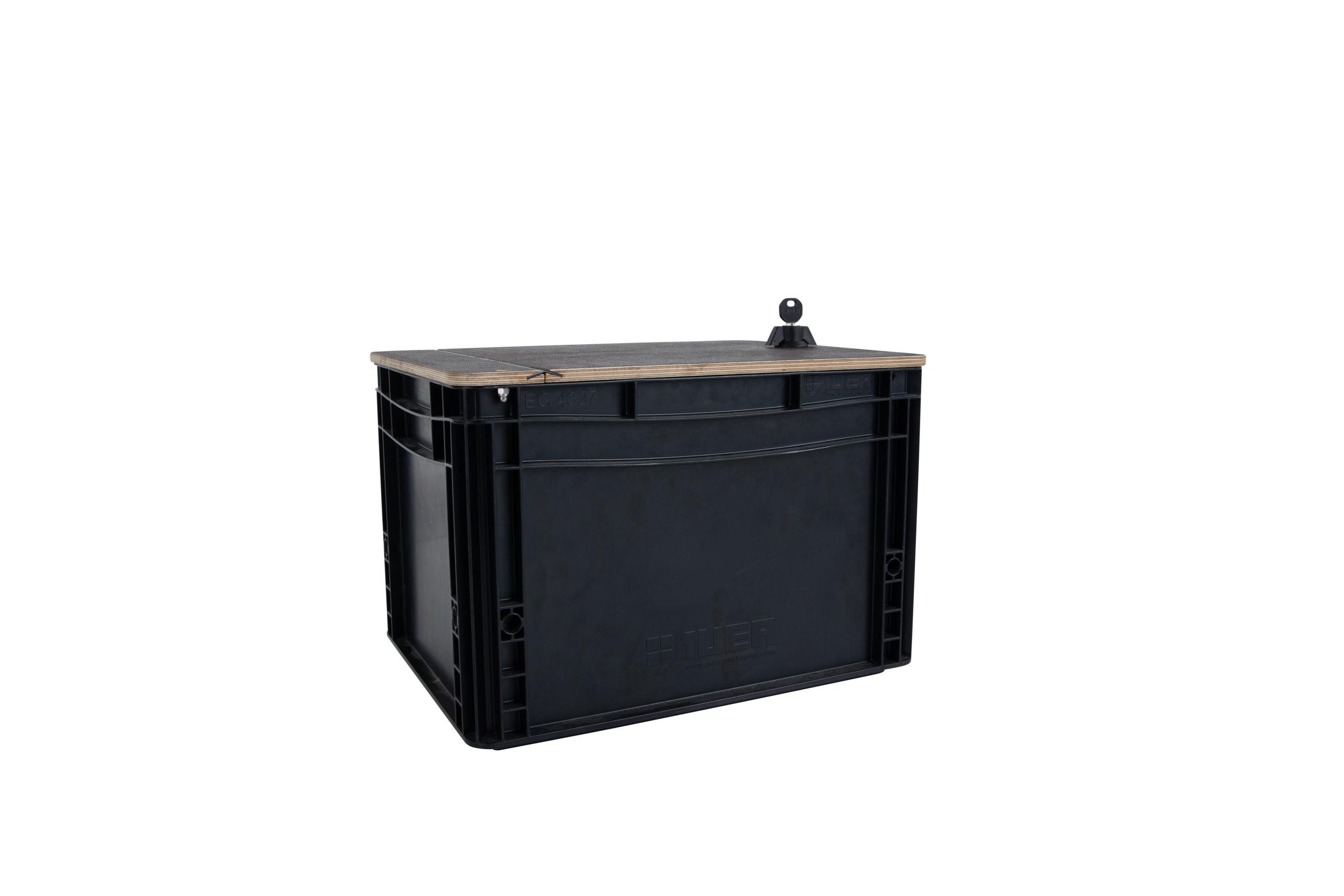 Chike Transportboxen mit Deckel (Euroboxen-Set)